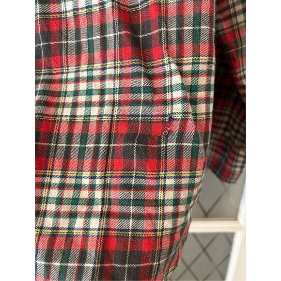 Polo by Ralph Lauren men’s button down flannel shirt plaid size XL - Picture 4 of 8